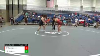 288 lbs Cons. Round 5 - Gideon Castro, Warsaw Community vs Richard (bubba) Thornton, Springboro