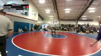 113 lbs Cons. Round 3 - Mickey Gustman, Lingle-Ft. Laramie/Southeast vs Eli Poitra, Campbell County