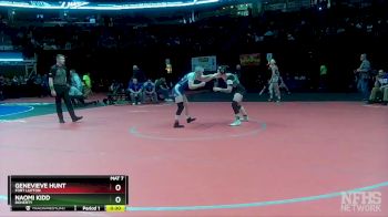 125 lbs Cons. Semi - Genevieve Hunt, Fort Lupton vs Naomi Kidd, Doherty