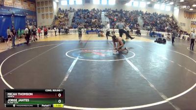 165 lbs Cons. Round 1 - Micah Thomson, Venice vs Jorge Jantes, Plant City