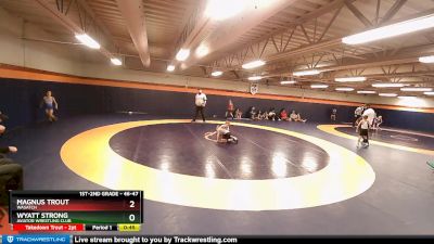 46-47 lbs Round 3 - Wyatt Strong, Aviator Wrestling Club vs Magnus Trout, Wasatch