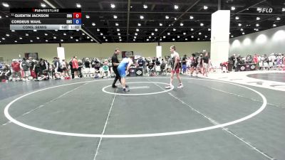 120 lbs Cons. Semis - Quentin Jackson, Slyfox Wrestling Academy vs Cordeus Wahl, Bristow Wrestling Club