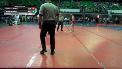 6-7A 138 Semifinal - Aenaya Vines, Thompson HS vs AMAYA SMITH, Mae Jemison