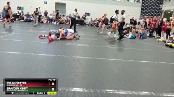 144 lbs Round 3 (6 Team) - Brayden Kindt, U2 Upstate Uprising vs Dylan Vetter, Glasgow WA