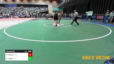 200 lbs Round Of 32 - Ayden Pease, Diablo Grande Wrestling Club vs Sina Hojati, Granite Bay