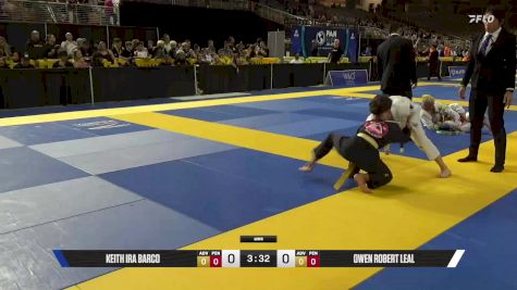 Owen Robert Leal vs Keith Ira Barco 2025 Pan Kids Jiu-Jitsu IBJJF Championship