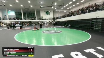 144 lbs Champ. Round 1 - Chase Visocky, Powell vs Reece Whisenant, Greybull/Riverside