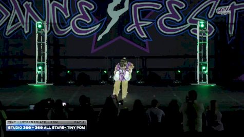 Studio 360 - 360 All Stars- Tiny Pom [2026 Tiny - Intermediate - Pom Day 2] 2026 DanceFest Grand Nationals
