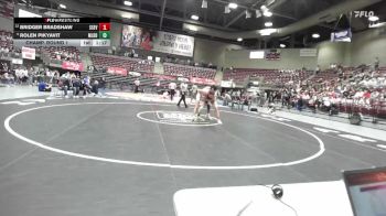 2A 165 lbs Champ. Round 1 - Rolen Pikyavit, Millard vs Bridger Bradshaw, South Sevier