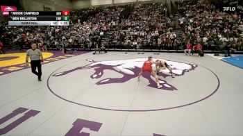 4A 120 lbs Semifinal - Nixon Canfield, Bear River vs Ben Belliston, Timpanogos