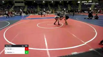 144 lbs Rr Rnd 3 - Kaden Harder, GI Grappler vs Lukas Sabata, David City WC