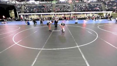 Girls 5th - 6th grade - 107 Champ. Round 2 - Jasmine Anderson, McDominate Training Center vs Reese Mescher, Iowa