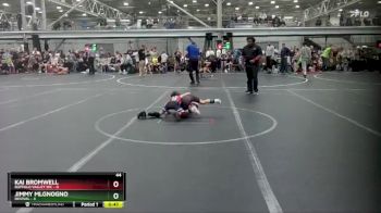 44 lbs Round 1 (4 Team) - Kai Bromwell, Buffalo Valley WC vs Jimmy Mlgnogno, Revival