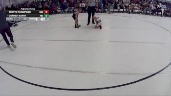 20 lbs Semifinal - Tustyn Thompson, Jr. Viking Wrestling Club vs Gunner Barth, Palmyra Wrestling Club