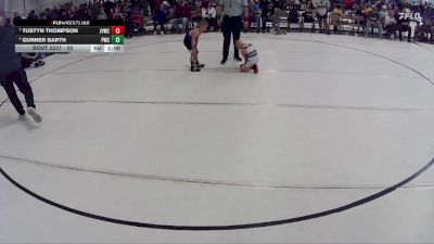 20 lbs Semifinal - Tustyn Thompson, Jr. Viking Wrestling Club vs Gunner Barth, Palmyra Wrestling Club