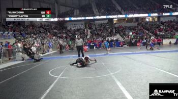 61 lbs Semifinal - Eli McComb, Team Of Hard Knox vs Emmett Layton, Brawlers