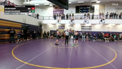 165 lbs Cons. Round 1 - Syler Roady, Worland Middle School vs Valentyne Rivera, Lander Middle School