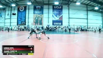 100 lbs Rd# 1 9:00am Friday - Josiah Sims, Westshore D.S. vs Daniel Casey III, Maryland Gold