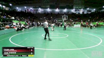 150 lbs 3rd Place Match - Tyler Lavin, Indianapolis Cathedral vs Hank Phenicie, Zionsville
