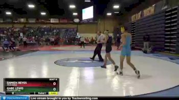 106 lbs Champ. Round 1 - Damien Reyes, Mesa Ridge vs GABE LEWIS, Cedar Cliff Hs