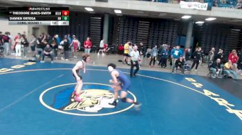 132 lbs Cons. Round 1 - Theodore Janes-Smith, NILES NORTH vs Damien Ortega, Rolling Meadows