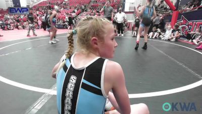 90 lbs Final - Kylee Ooton, Scrappers vs Ariana Thomas, Sisters On The Mat Pink