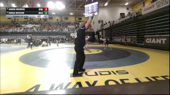 113 lbs Consi Of 8 #1 - Aiden Morris, New York Military Academy vs Knox Ritchie, McCallie School