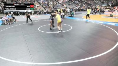 G190-5A Cons. Round 3 - Jada Lucas, Widefield Girls vs Yma Munoz, Denver North Girls