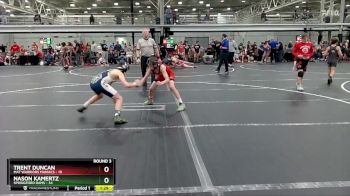 88 lbs Round 3 (4 Team) - Trent Duncan, Mat Warriors Maniacs vs Nason Kamertz, Springford Rams