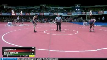 132 lbs Champ - Round 1 (16 Team) - Jack Evans, Liberty vs Elijah Smoot, Eastern View