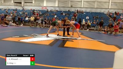 147 lbs Cons. Round 6 - Kameron Mikesell, WeBo Wrestling Club vs Skyler King, Barnesville