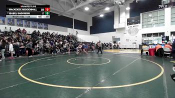 120 lbs Champ. Round 1 - Isabel Sadowski, El Toro vs Mackenzie Mendenhall, Corona