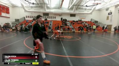 157C Round 3 - Caleb Timbers, Natrona County vs Talon Fitch, Hardin