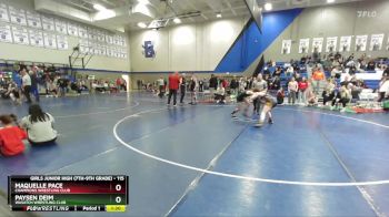 115 lbs Semifinal - Maquelle Pace, Champions Wrestling Club vs Paysen Deim, Wasatch Wrestling Club