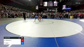132 lbs Rnd Of 128 - Hunter Stevens, Wisconsin vs Yandro Soto, Florida