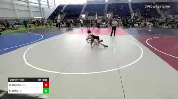 141 lbs Quarterfinal - Reece Rambo, Legacy Elite WC vs Ezequiel Bello, Ichiban WC