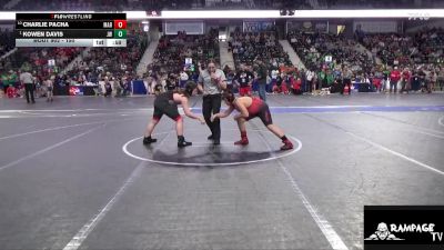 150 lbs Cons. Round 2 - Charlie Pacha, Marysville vs Kowen Davis, Jayhawk Wrestling