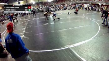 70 lbs Champ. Round 2 - Kyler Meese, Hawks Wrestling Club (Lincoln) vs Colt Christensen, Broken Bow Wrestling Club