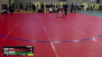 107G Semifinal - Aoife Stout, Dimond vs TALIA JENKINS, Chugiak High School