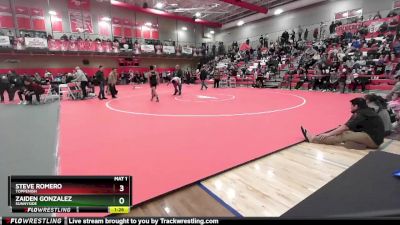 120 lbs Semifinal - Steve Romero, Toppenish vs Zaiden Gonzalez, Sunnyside