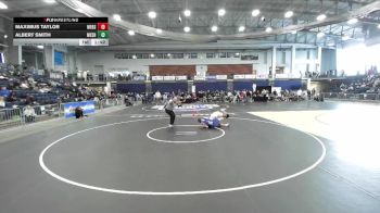 165 lbs Round 3 (3 Team) - Maximus Taylor, Webster Schroeder High Sch vs Albert Smith, Maine-Endwell Sr HS