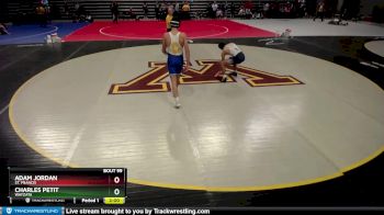 152 lbs Champ. Round 1 - Charles Petit, Wayzata vs Adam Jordan, St. Francis