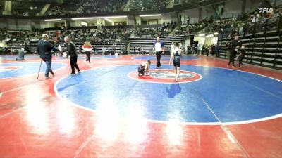 73 lbs Round Of 16 - Slade Bell, Woodland Wrestling vs Zeke Haffner, Woodstock City Wrestling