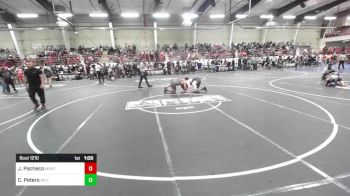 215 lbs Quarterfinal - Julian Pacheco, Monte Vista Takedown Club vs Cj Peters, No Team