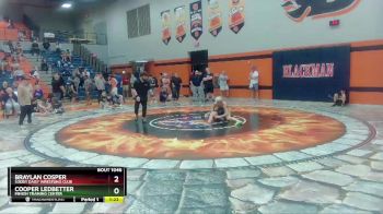 132 lbs Semifinal - Cooper Ledbetter, Minion Training Center vs Braylan Cosper, Soddy Daisy Wrestling Club