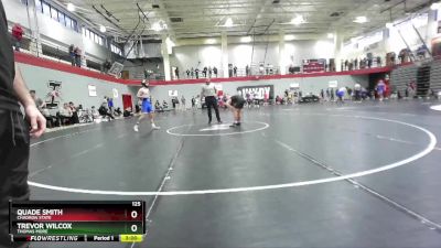 125 lbs Cons. Round 2 - Quade Smith, Chadron State vs Trevor Wilcox, Thomas More