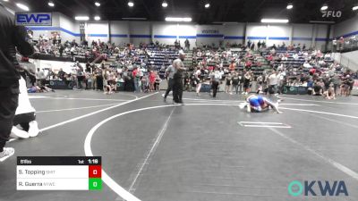 61 lbs Final - Stetson Topping, Smith Wrestling Academy vs Rydin Guerra, Newcastle Youth Wrestling