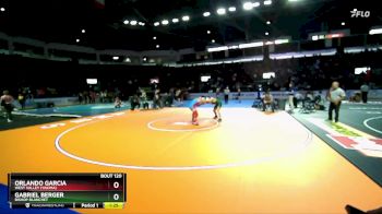 144 lbs Champ. Round 1 - Gabriel Berger, Bishop Blanchet vs Orlando Garcia, West Valley (Yakima)