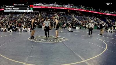 1A 215 lbs Cons. Semi - Nick Wade, Rosewood High School vs Charlie Wright, Central Carolina Academy