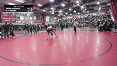 138 lbs Champ. Round 1 - Ayden Rodriguez, Indio vs Mason Laski, Buena